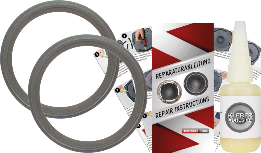 Jbl 4341 Studio Monitor Speaker Surround Re-Foam Repair Kit For Midrange
